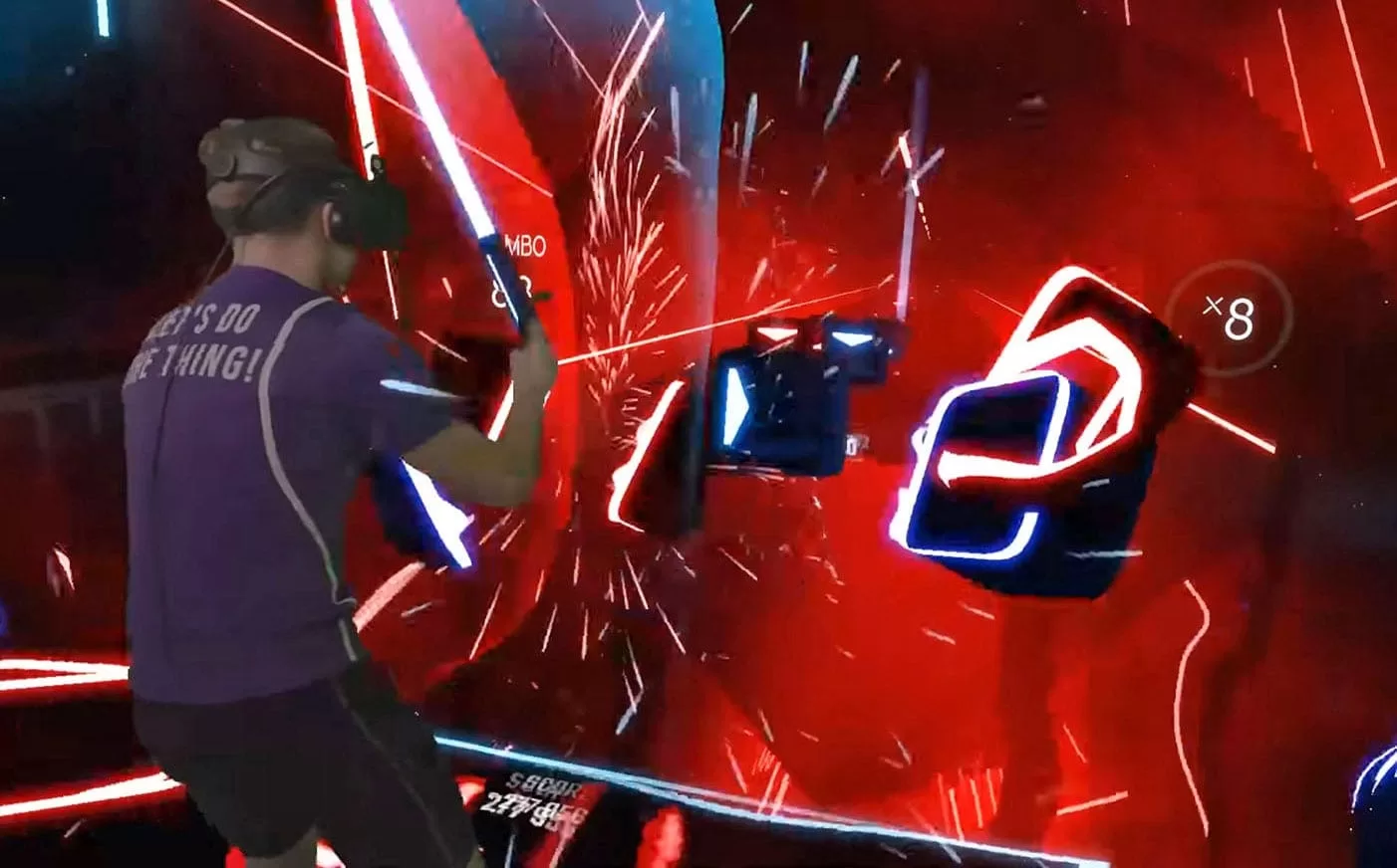 Beat Saber player