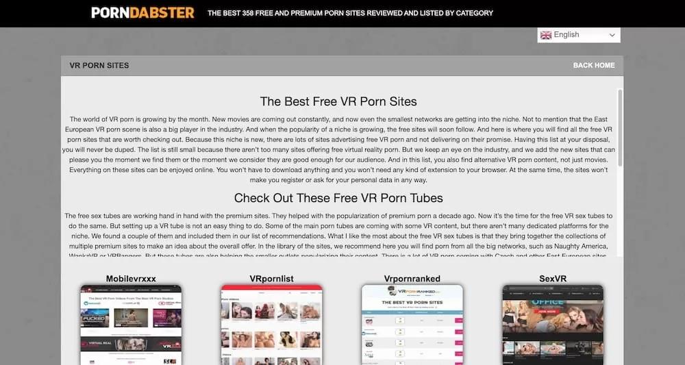 PornDabster - Best VR Porn Sites